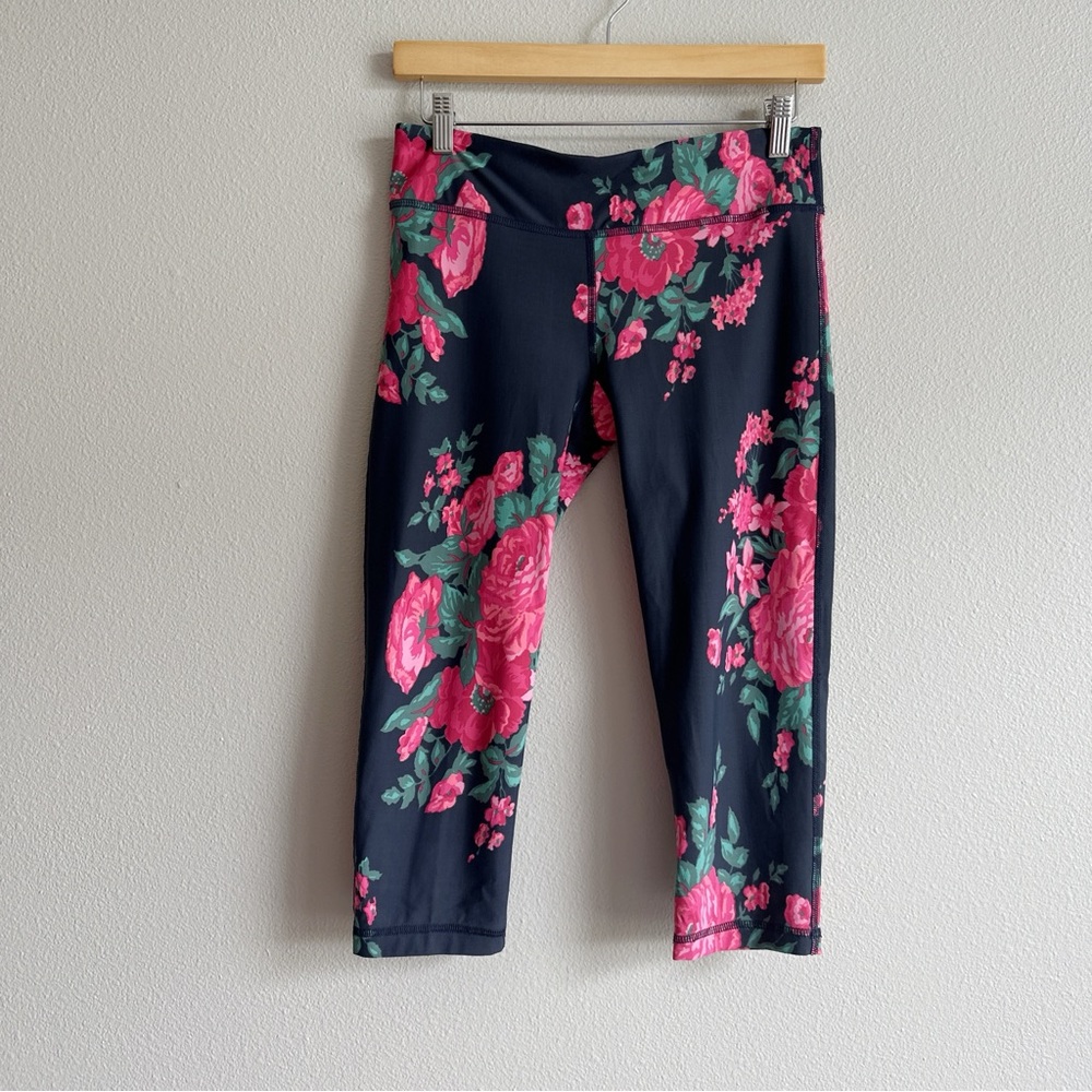 Albion Floral Cropped Leggings Size Small